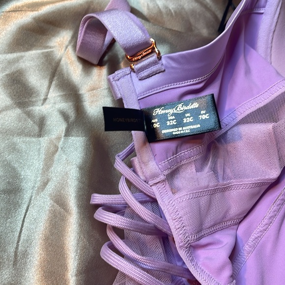 Honey Birdette Jerry Lilac Dress - Picture 10 of 11